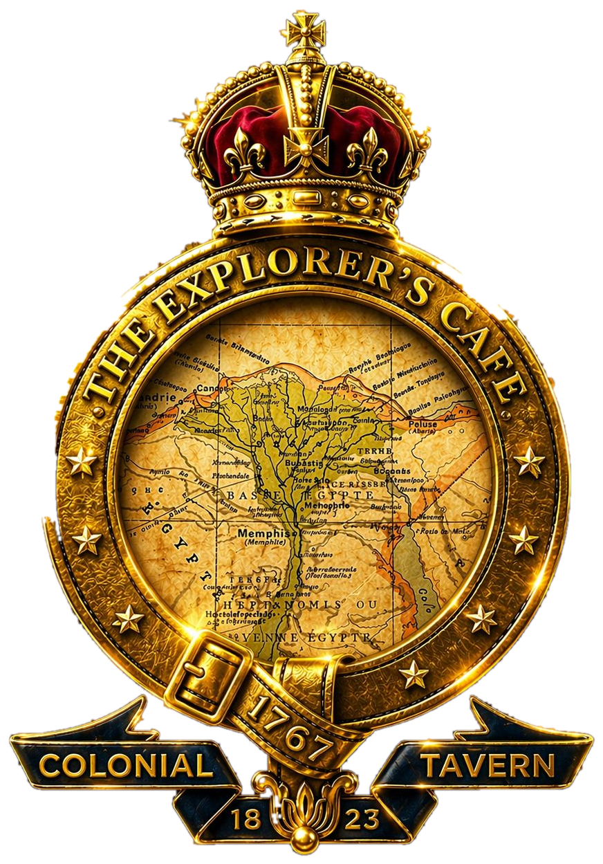 Escudo The Explorer's Cafe